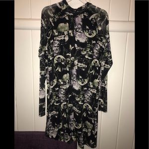 universal monsters mesh dress! NWT